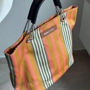 Bimba Y Lola Ocher Canopy Shopper Bag.